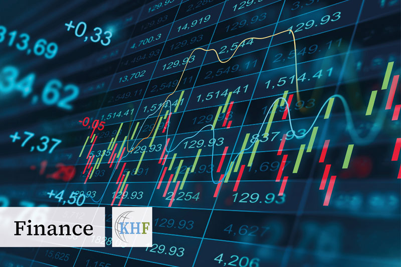 Finance Aktienbewegung mit Kursänderungen