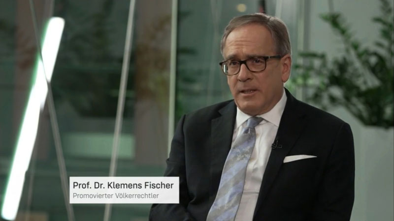 Prof. Dr. Klemens H. Fischer im TV Interview